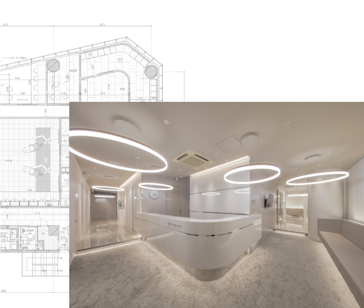 クリニックの内装デザイン 設計なら Medical Design クリニック内装 新規開業 移転改装 ブランディング