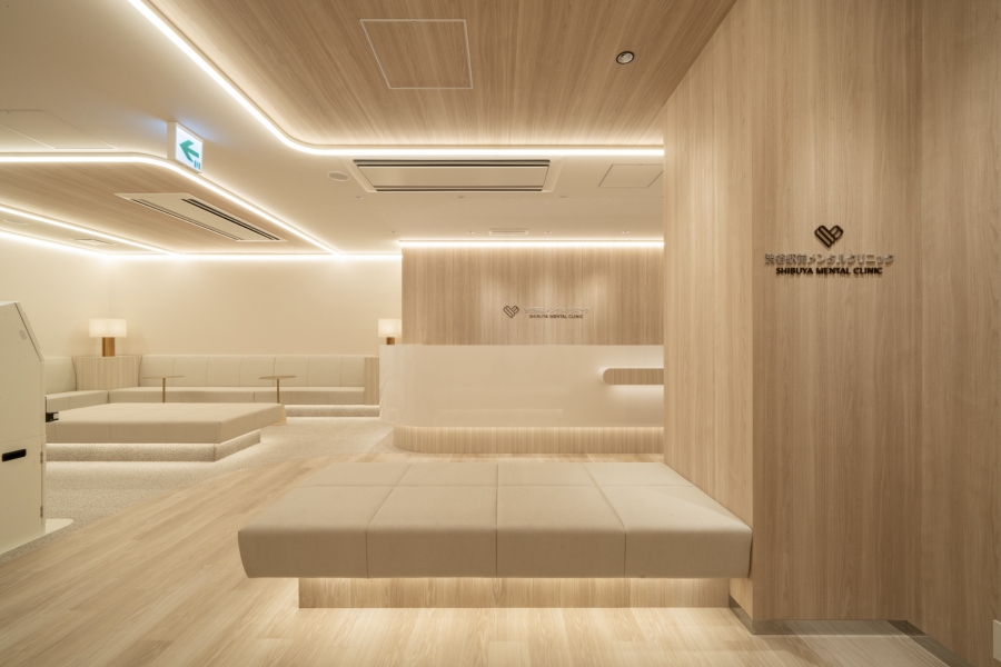 内科｜デザイン 設計 内装 建築 インテリア｜渋谷駅前メンタルクリニック