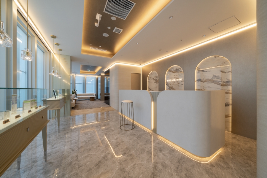 美容外科・美容皮膚科｜デザイン 設計 内装 建築 インテリア｜ルクスクリニック